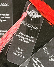 Load image into Gallery viewer, Acrylic Bookmark