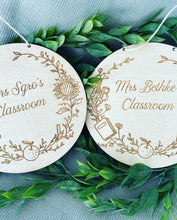 Load image into Gallery viewer, Classroom Door Plaque
