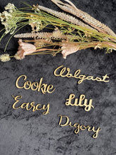 Load image into Gallery viewer, Ply Wood Place Cards