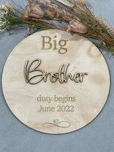 Load image into Gallery viewer, Sibling Duty Announcement