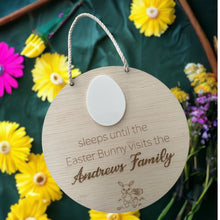 Load image into Gallery viewer, Easter Countdown Plaque