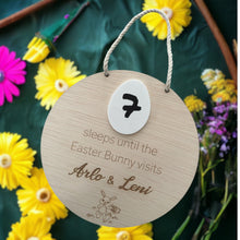 Load image into Gallery viewer, Easter Countdown Plaque