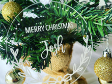 Load image into Gallery viewer, Personalised Christmas Ornament