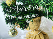 Load image into Gallery viewer, Personalised Christmas Ornament
