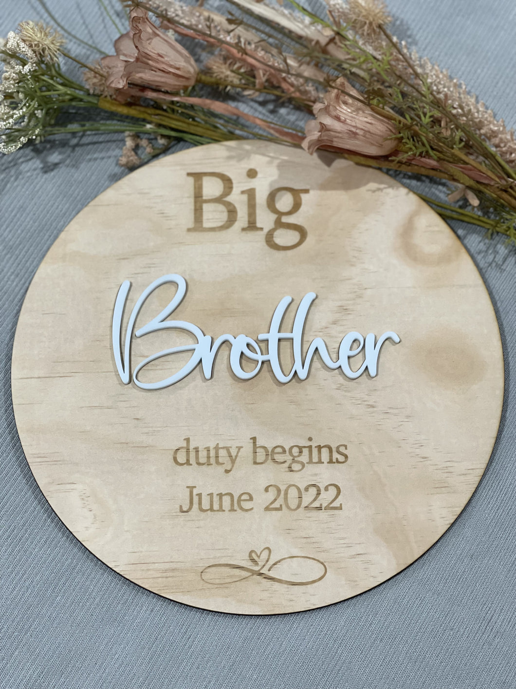 Sibling Duty Announcement