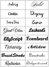 Load image into Gallery viewer, Hollow gift tag personalised
