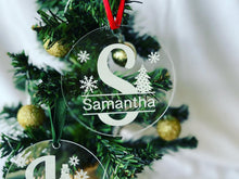 Load image into Gallery viewer, Personalised Christmas Ornament
